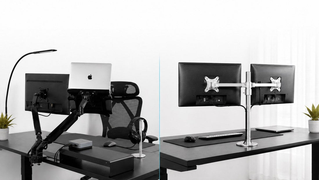 Monitor Arm vs. Monitor Stand: Side-by-Side Comparison