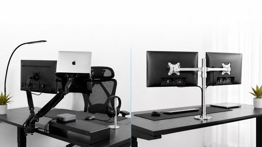 Monitor Arm vs. Monitor Stand: Side-by-Side Comparison