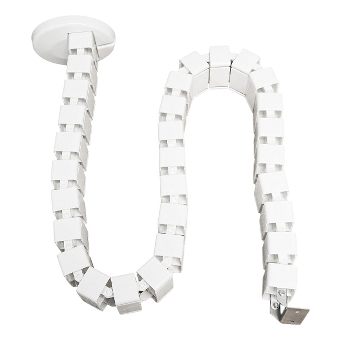 Adjustable Cable Management Snake DO-01 white