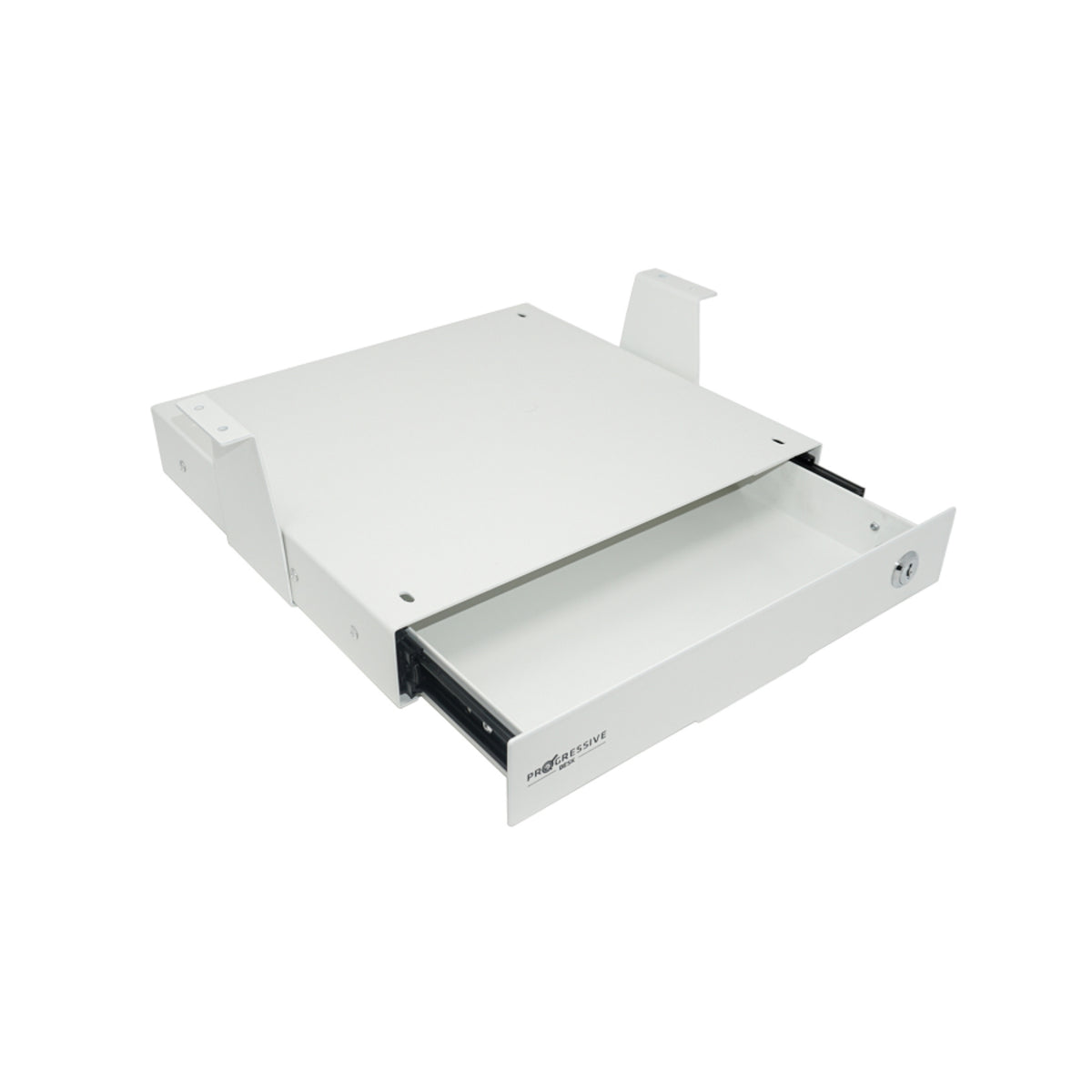 Under Desk Drawer with Locking - 12.25" x 11.8"