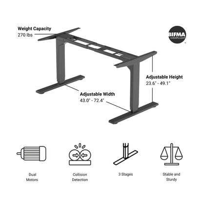 Solo Ryzer Standing Desk tabletop