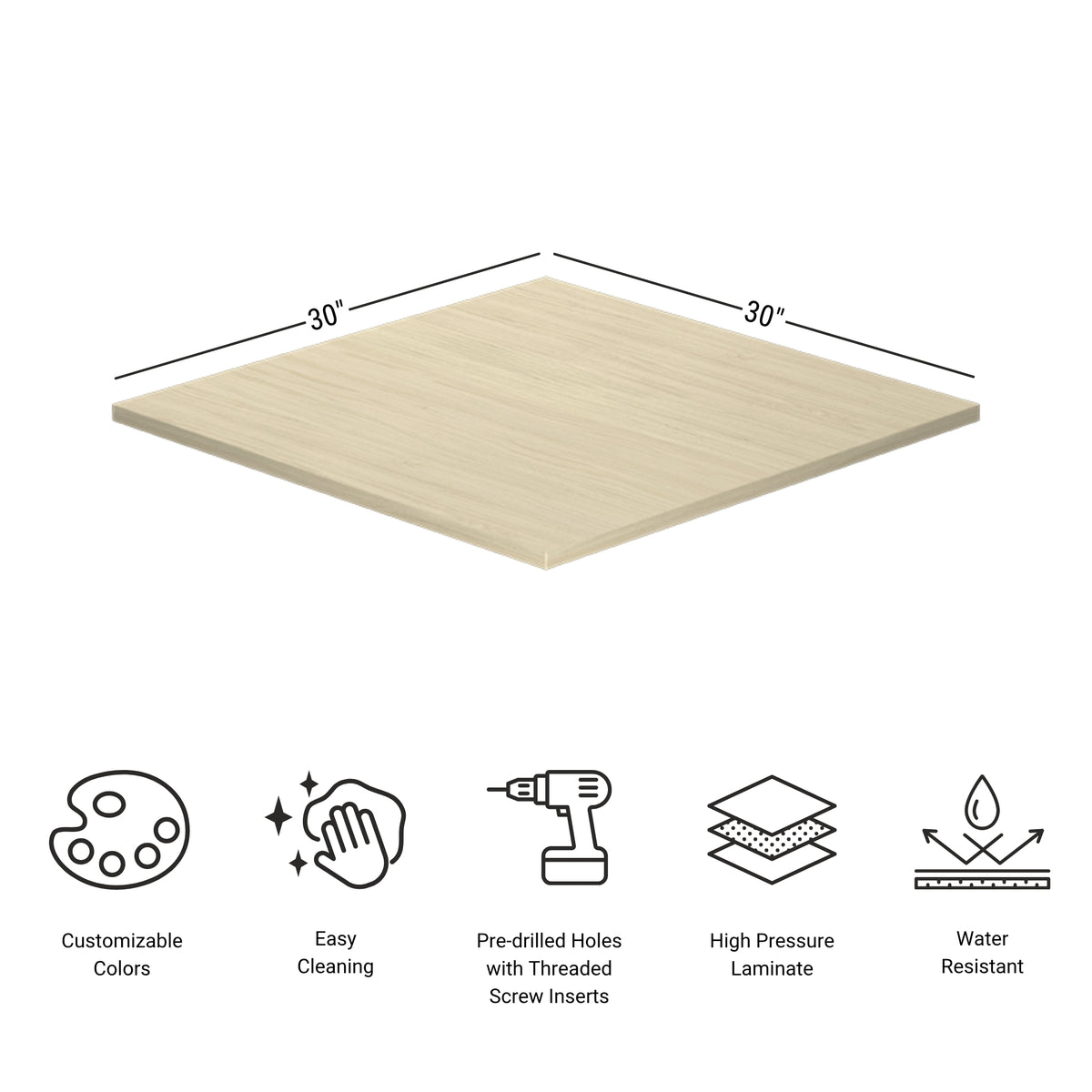 Mini Ryzer Standing Desk tabletop