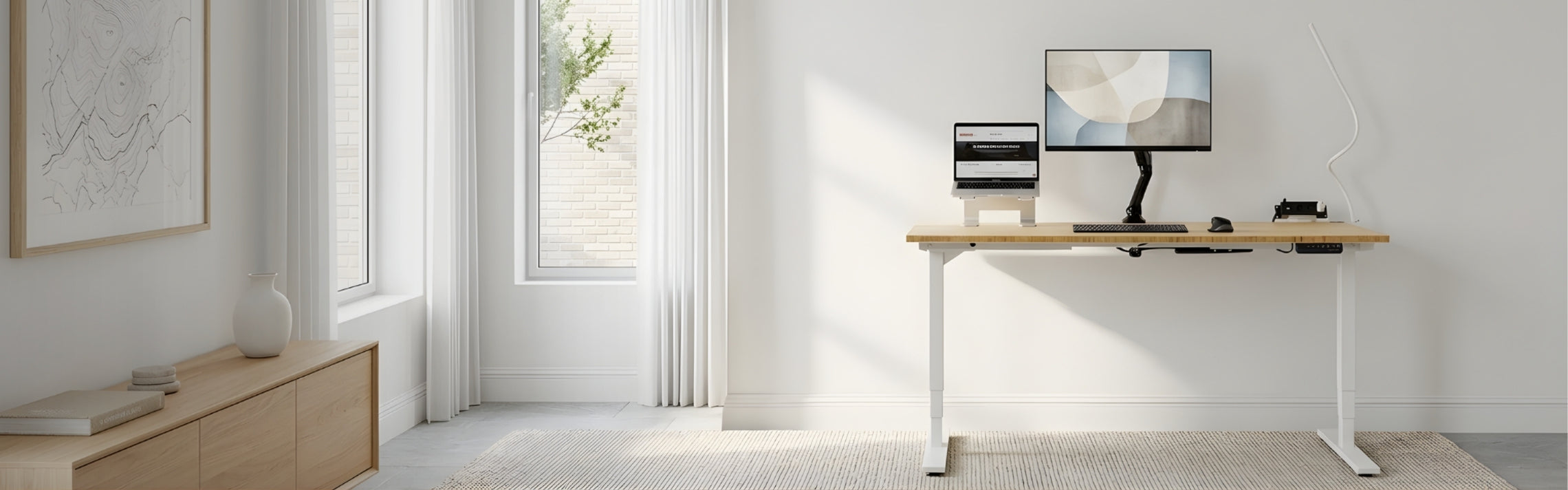 Solo Ryzer - Electric Sit-Stand Desk with Dual-Motor